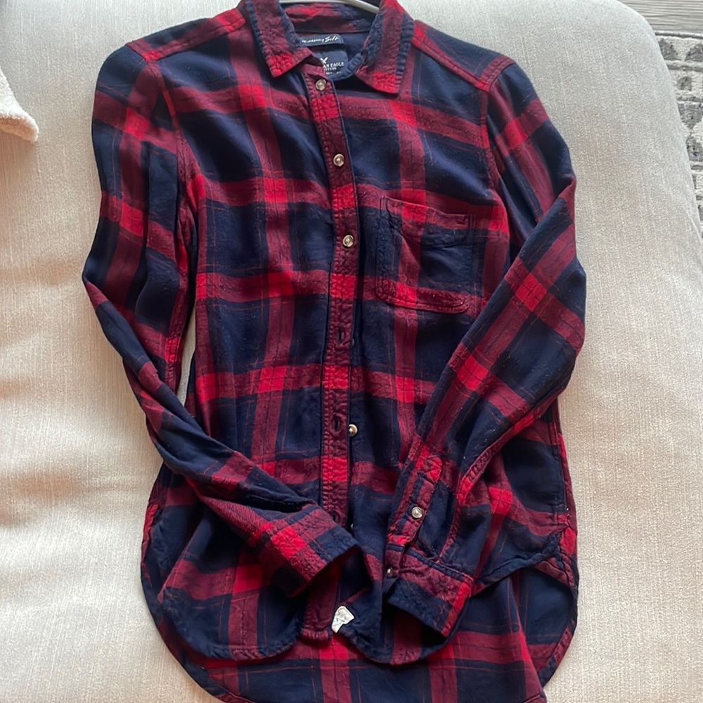 American Eagle soft flannel XS